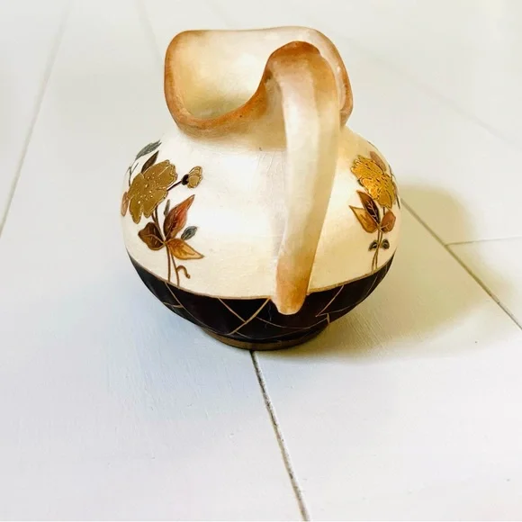 ***SOLD*** 1890’s Hampshire Pottery- Royal Worcester Style Pitcher - Picture 5 of 11